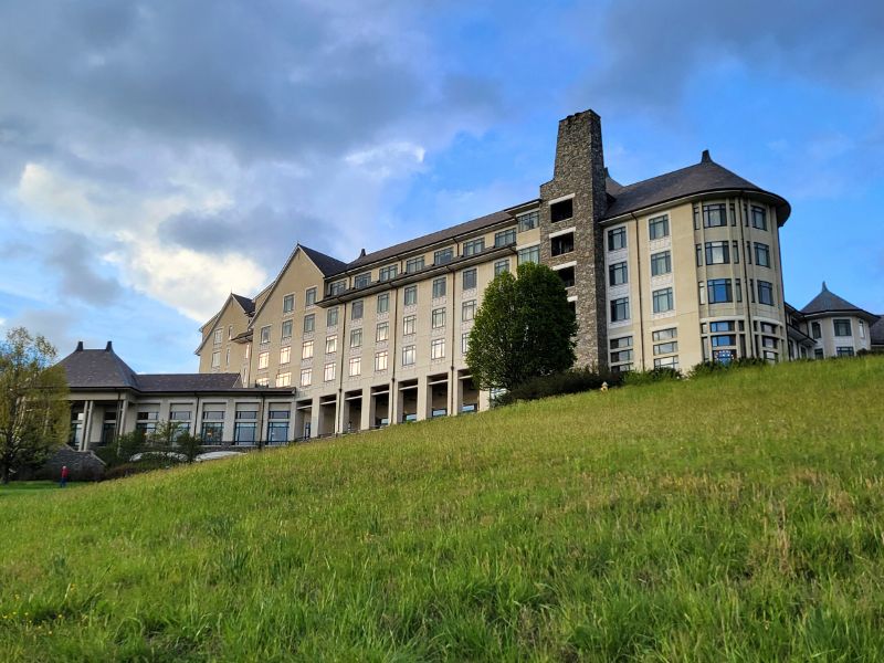 The back elevation of The Inn at Biltmore
